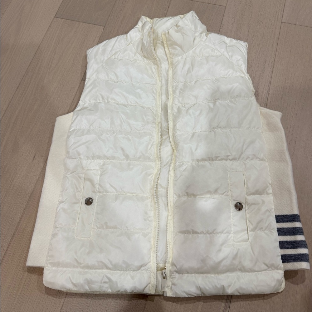 White Puffer Vest